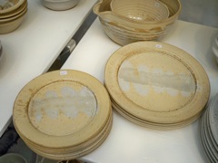 Salad Plate & Dinner Plate Beige